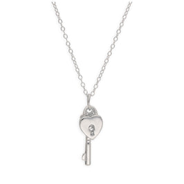 Collier en argent sterling avec cadenas en forme de cœur, 35 à 55 cm