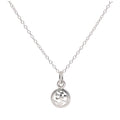 Collier pendentif Ohm en argent sterling de 35 à 55 cm