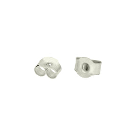 Paire de boucles d'oreilles papillon en or blanc 9 carats - Petit modèle