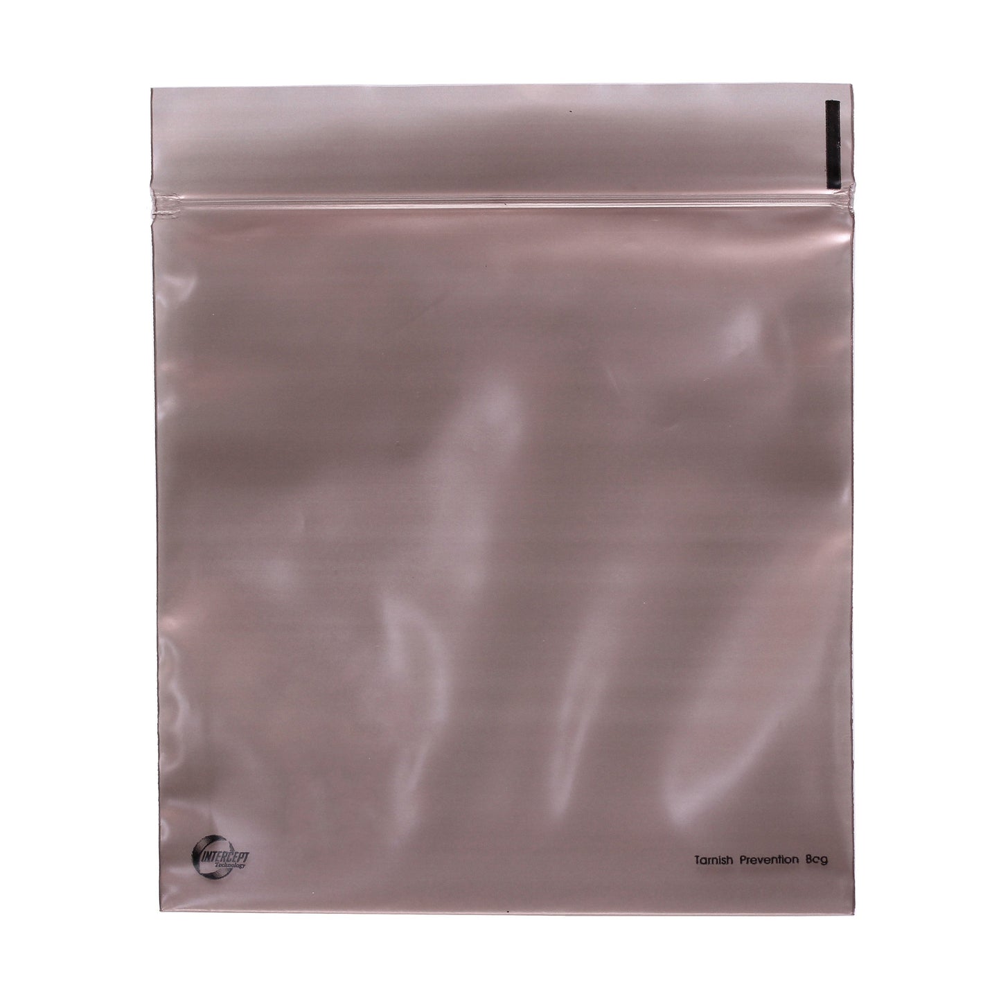 Grand sac à fermeture éclair Intercept anti-ternissement 6" x 6"