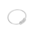 Anneau de nez en argent sterling 10 mm, calibre 22