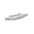 10 x clous de nez en argent sterling avec embout sphérique en zircone cubique, calibre 24