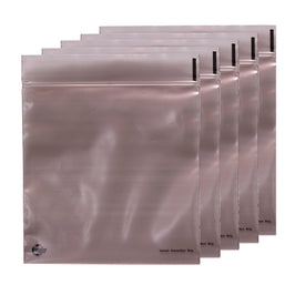 Sacs anti-ternissement 15 cm x 15 cm grand format à fermeture éclair Intercept (paquet de 5)