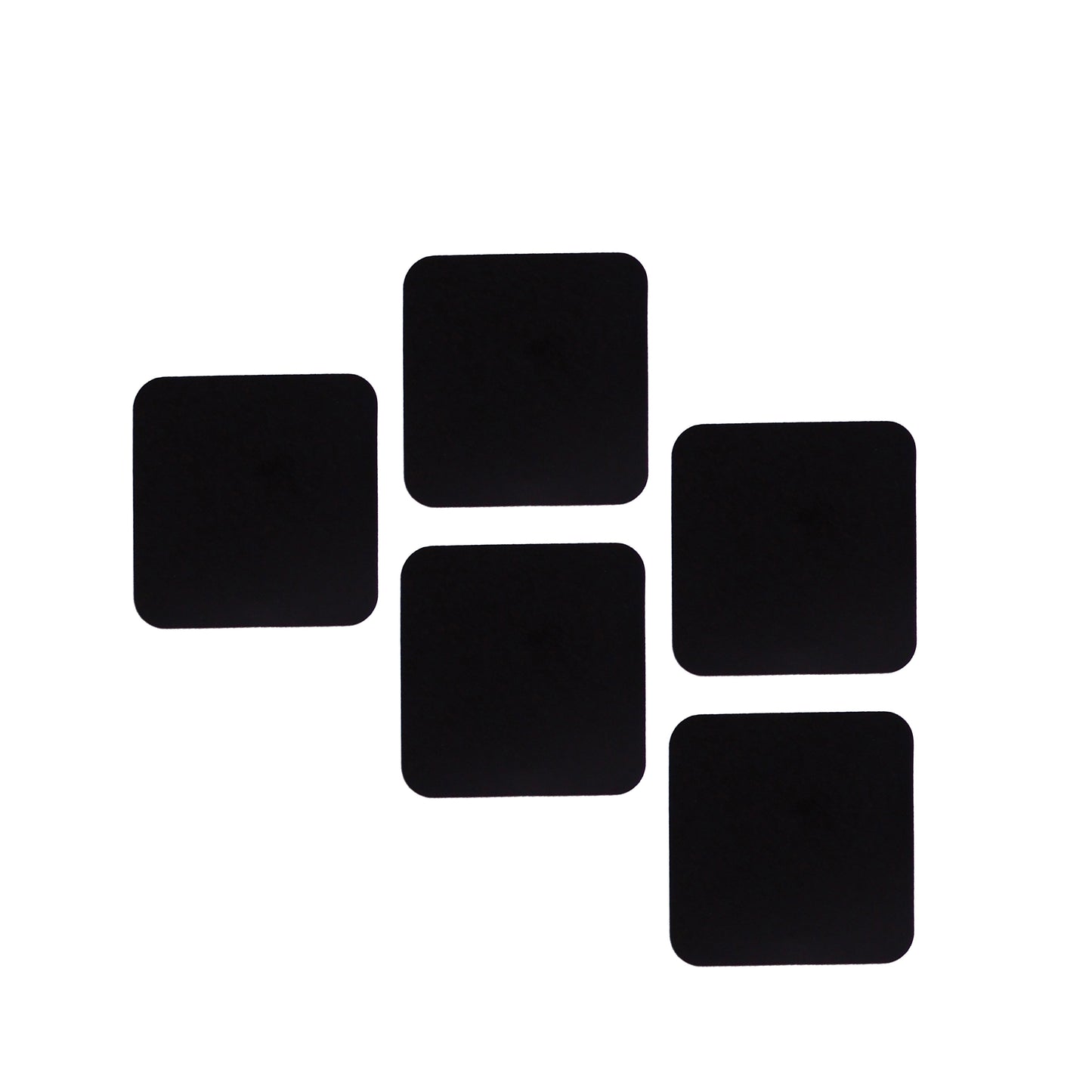 5 x languettes anti-ternissement Static Intercept 1 x 1 pouce non abrasives