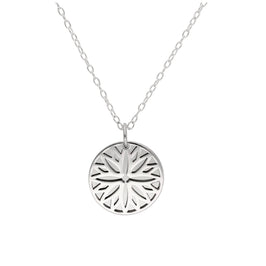 Collier en argent sterling avec fleur de naissance de septembre et étiquette gravable de 13 mm, 35 à 55 cm