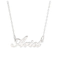 Collier en argent sterling avec signe astrologique Bélier de 43 cm