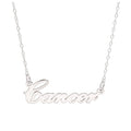 Collier en argent sterling avec le signe astrologique du Cancer, 43 cm