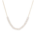 Collier en or 9 carats avec pierre de naissance d'avril et zircone cubique transparent