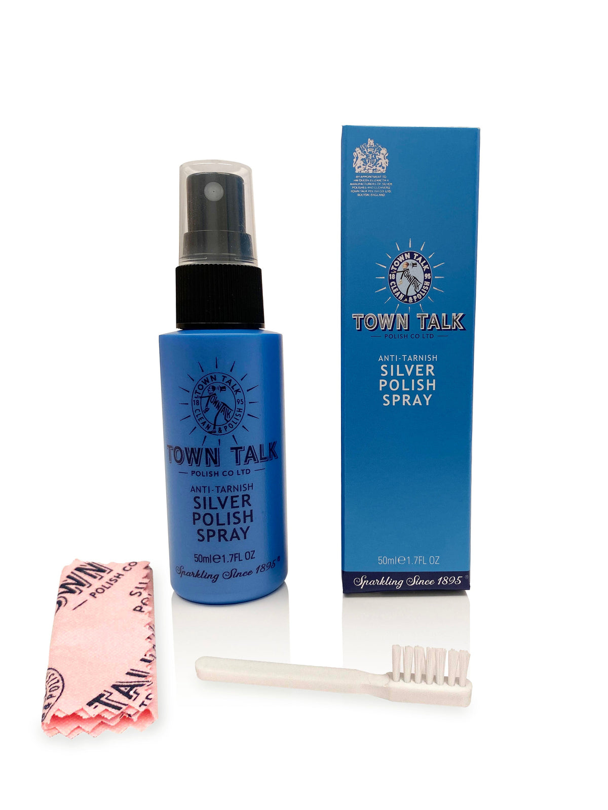 Spray liquide de polissage pour argent Town Talk 50 ml