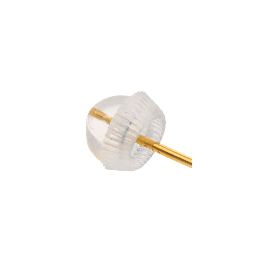 Paire de fermoirs de boucles d'oreilles en silicone - Lot de 3