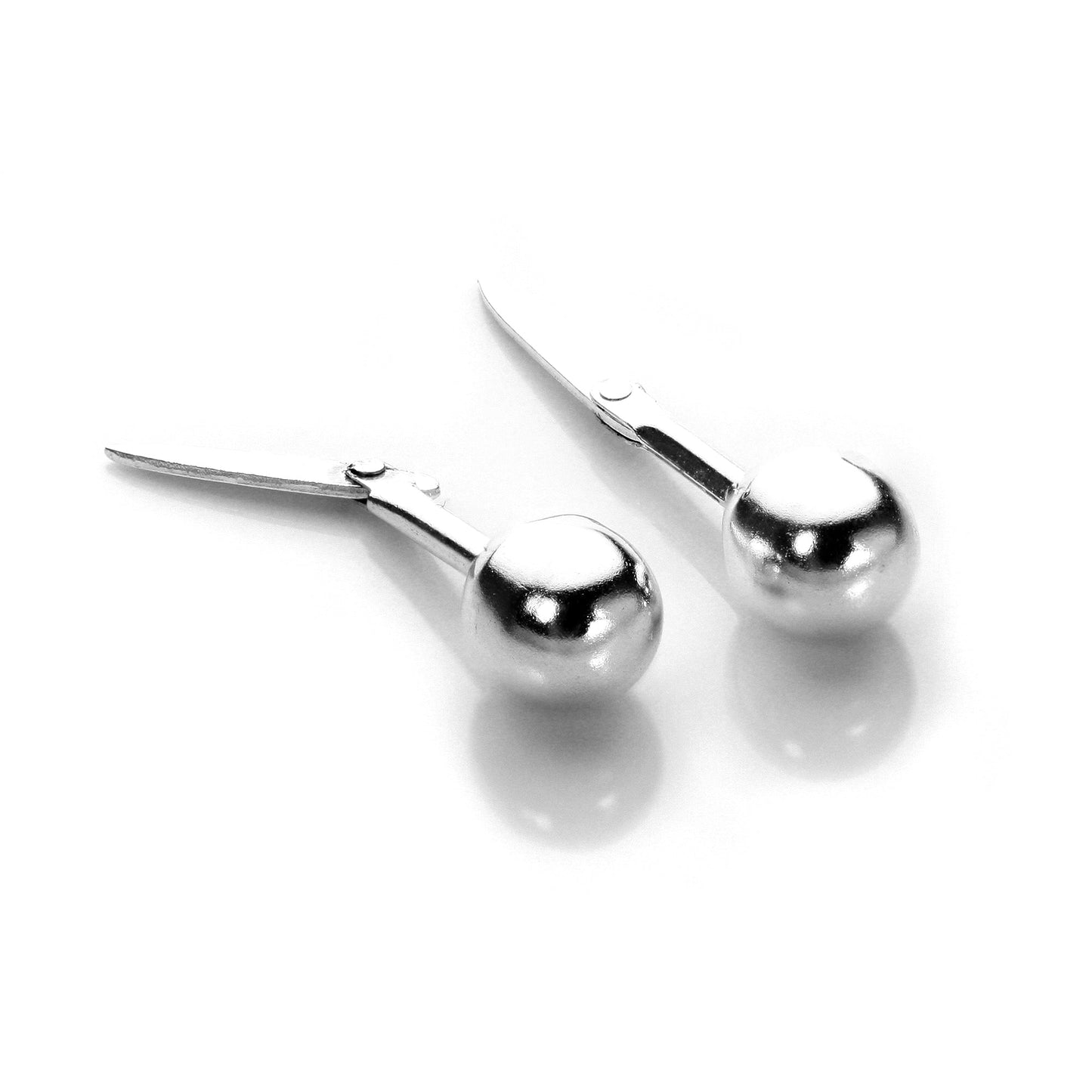 Boucles d'oreilles à tige Andralok en argent sterling 3 mm - 6 mm