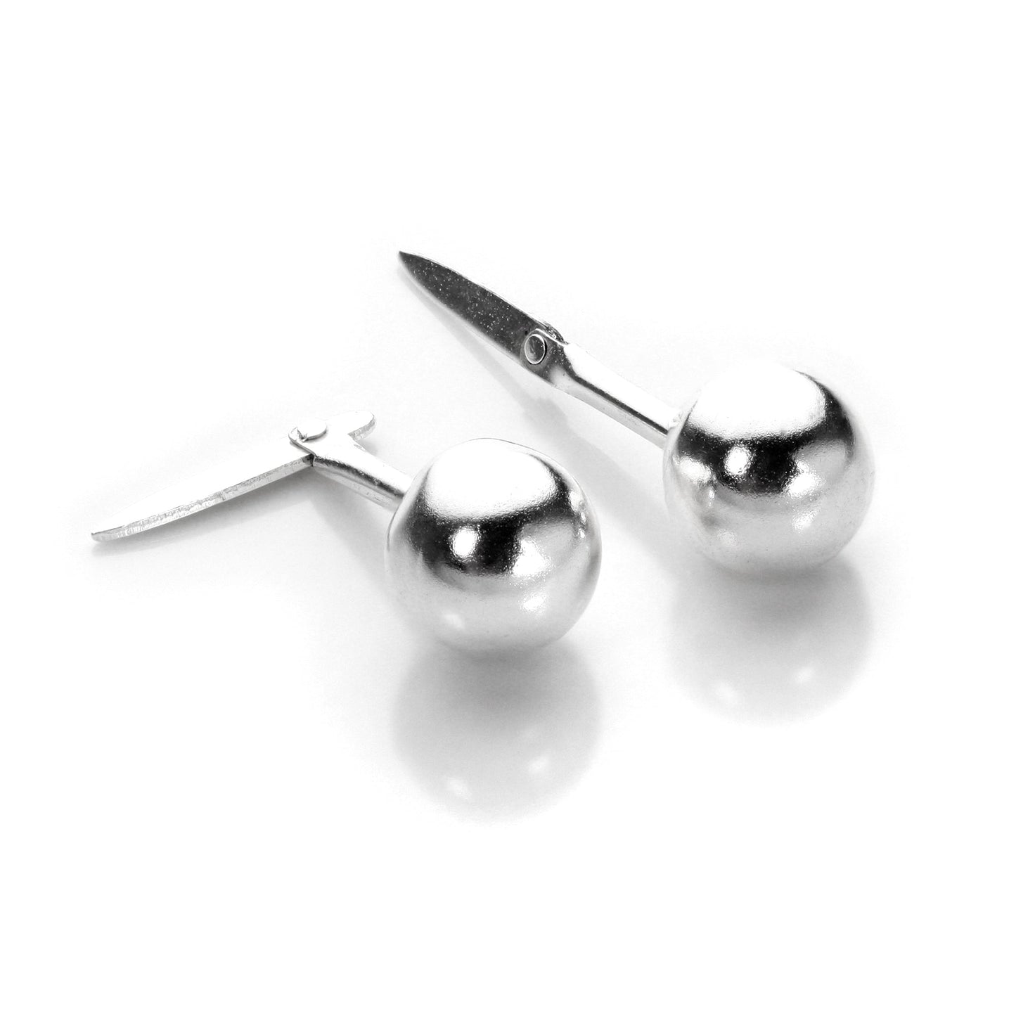 Boucles d'oreilles à tige Andralok en argent sterling 3 mm - 6 mm
