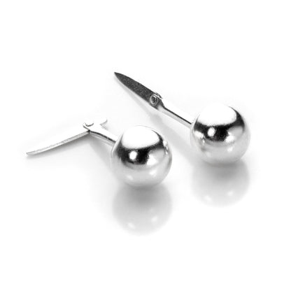 Boucles d'oreilles à tige Andralok en argent sterling 3 mm - 6 mm