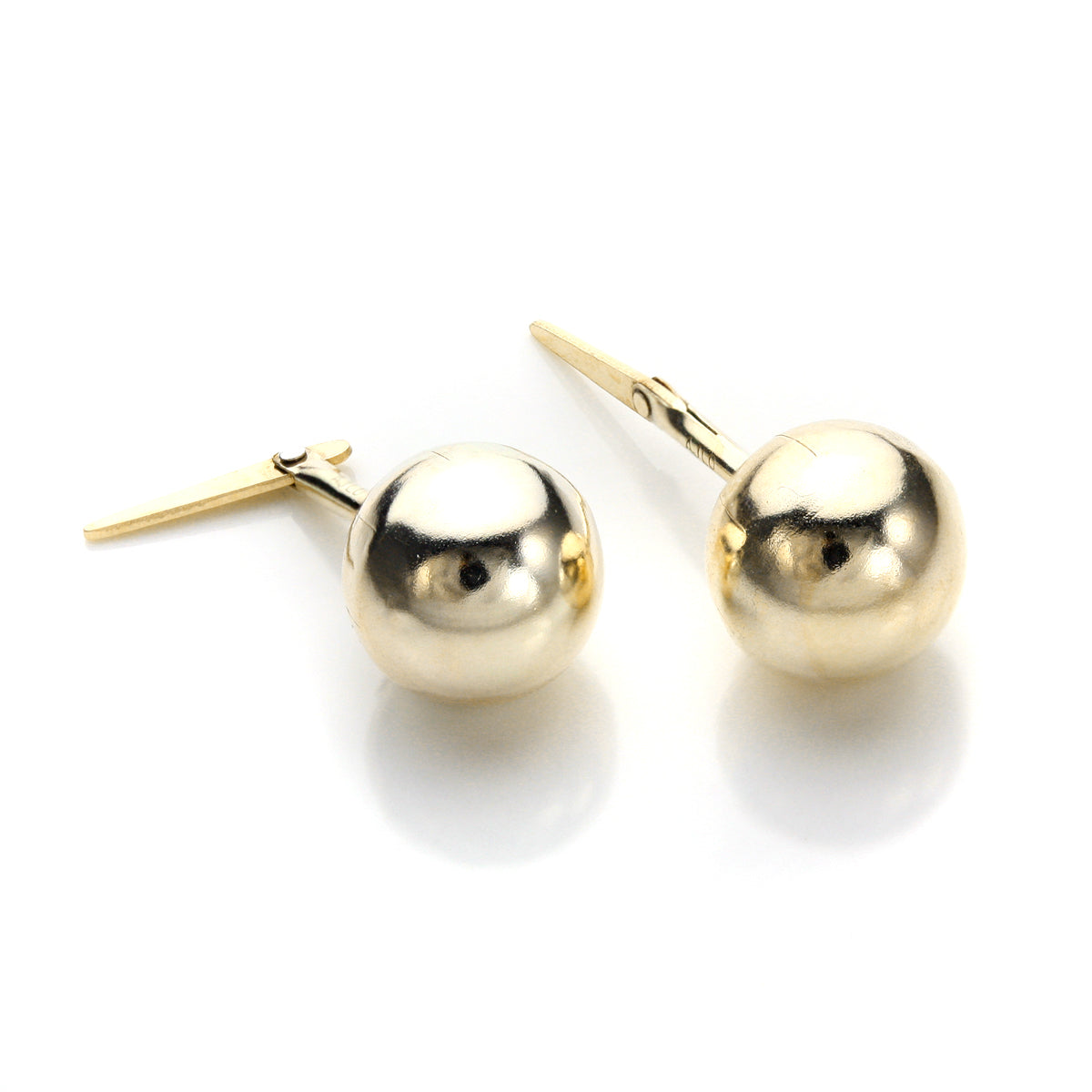 Boucles d'oreilles à tige Andralok en or jaune 9 carats