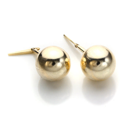 Boucles d'oreilles à tige Andralok en or jaune 9 carats