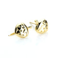 Boucles d'oreilles à tige en or jaune 9 carats Andralok en forme de fraise