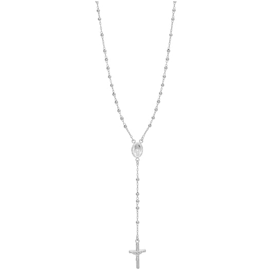 Collier chapelet en argent sterling - 50,8 cm