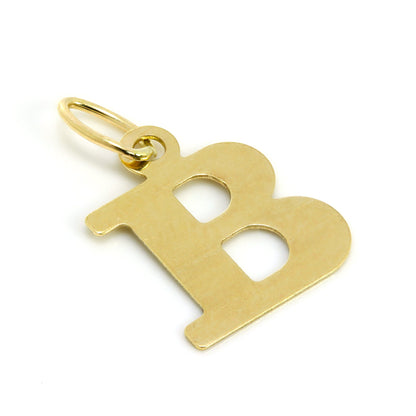 Breloques légères en or 9 carats avec initiales de A à Z