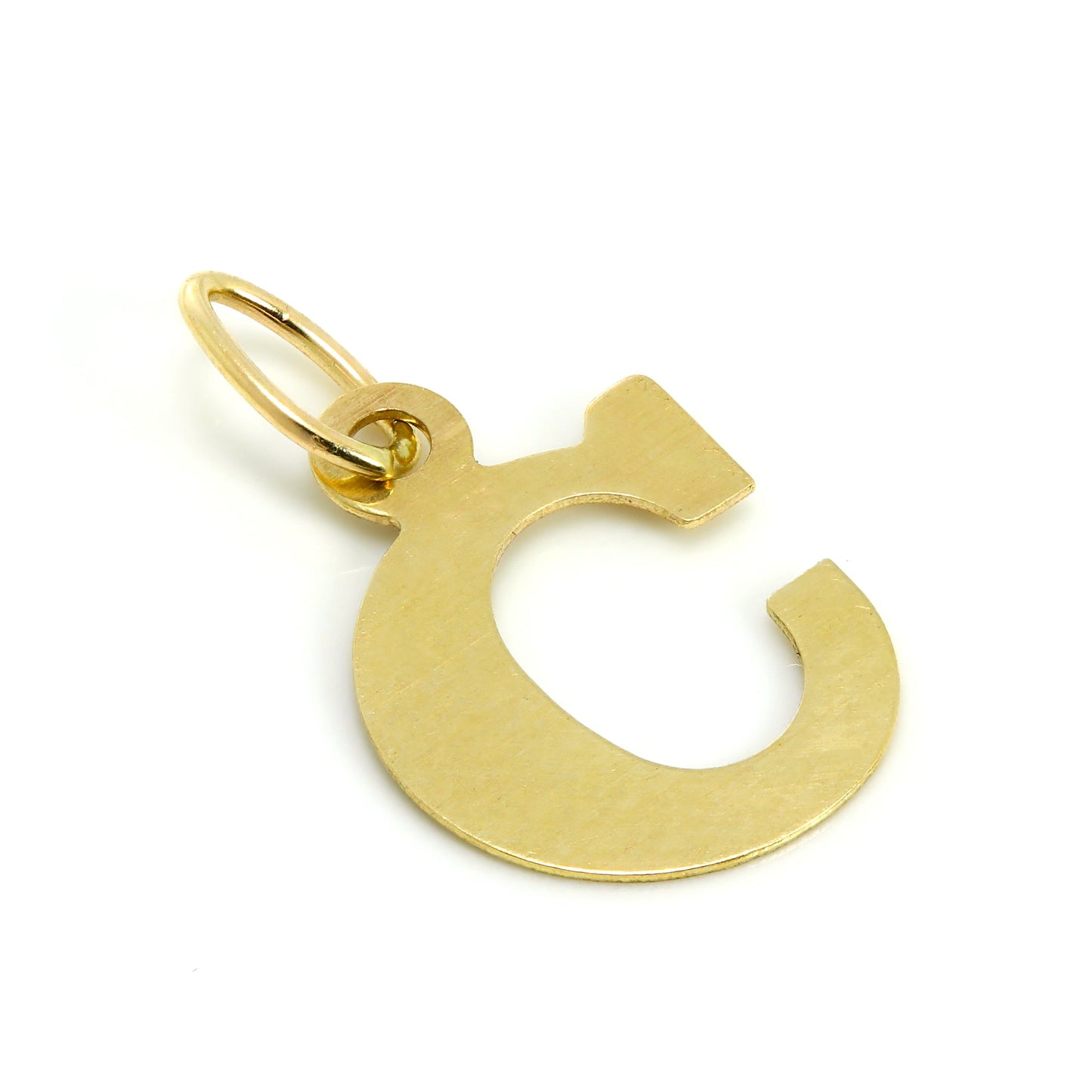 Breloques légères en or 9 carats avec initiales de A à Z