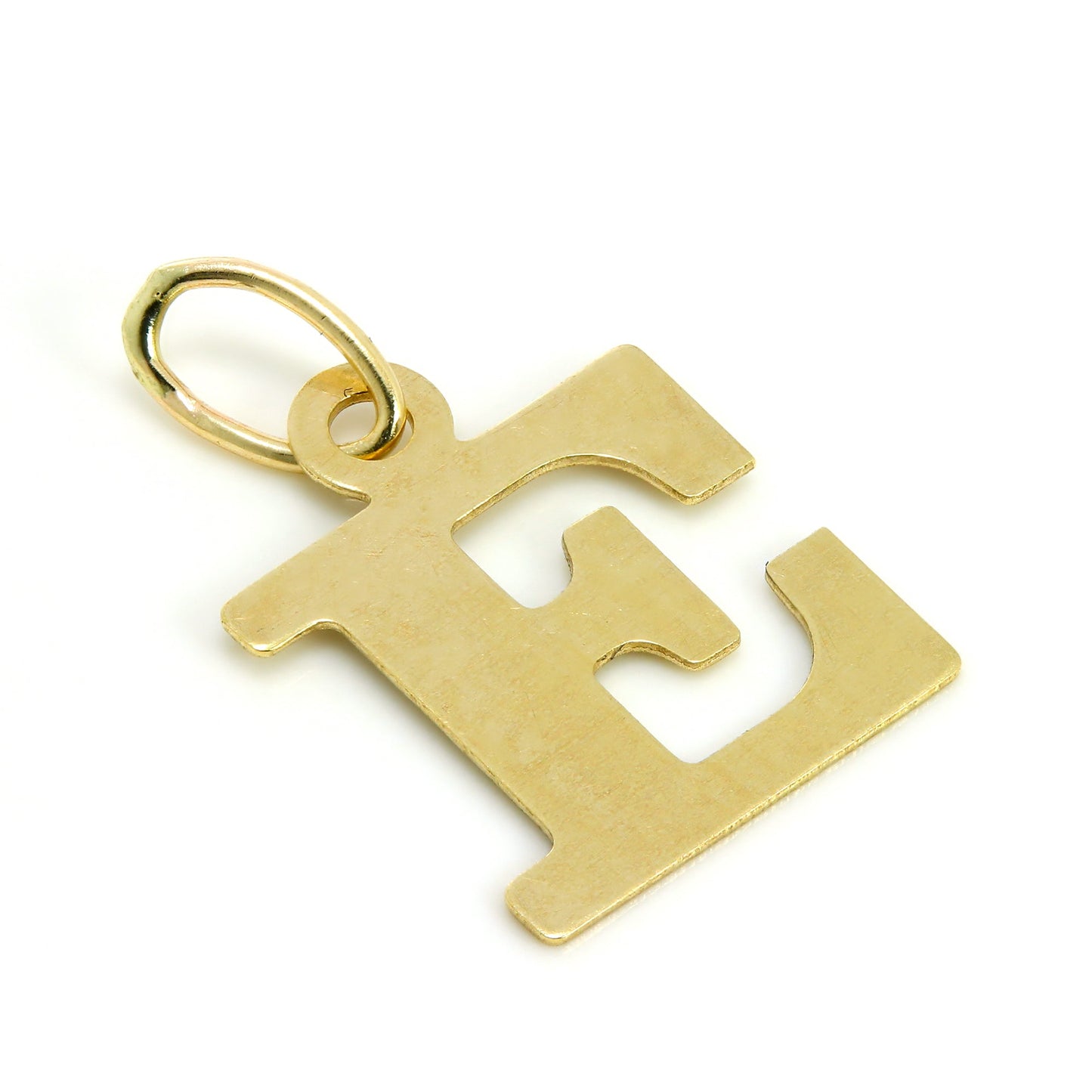 Breloques légères en or 9 carats avec initiales de A à Z