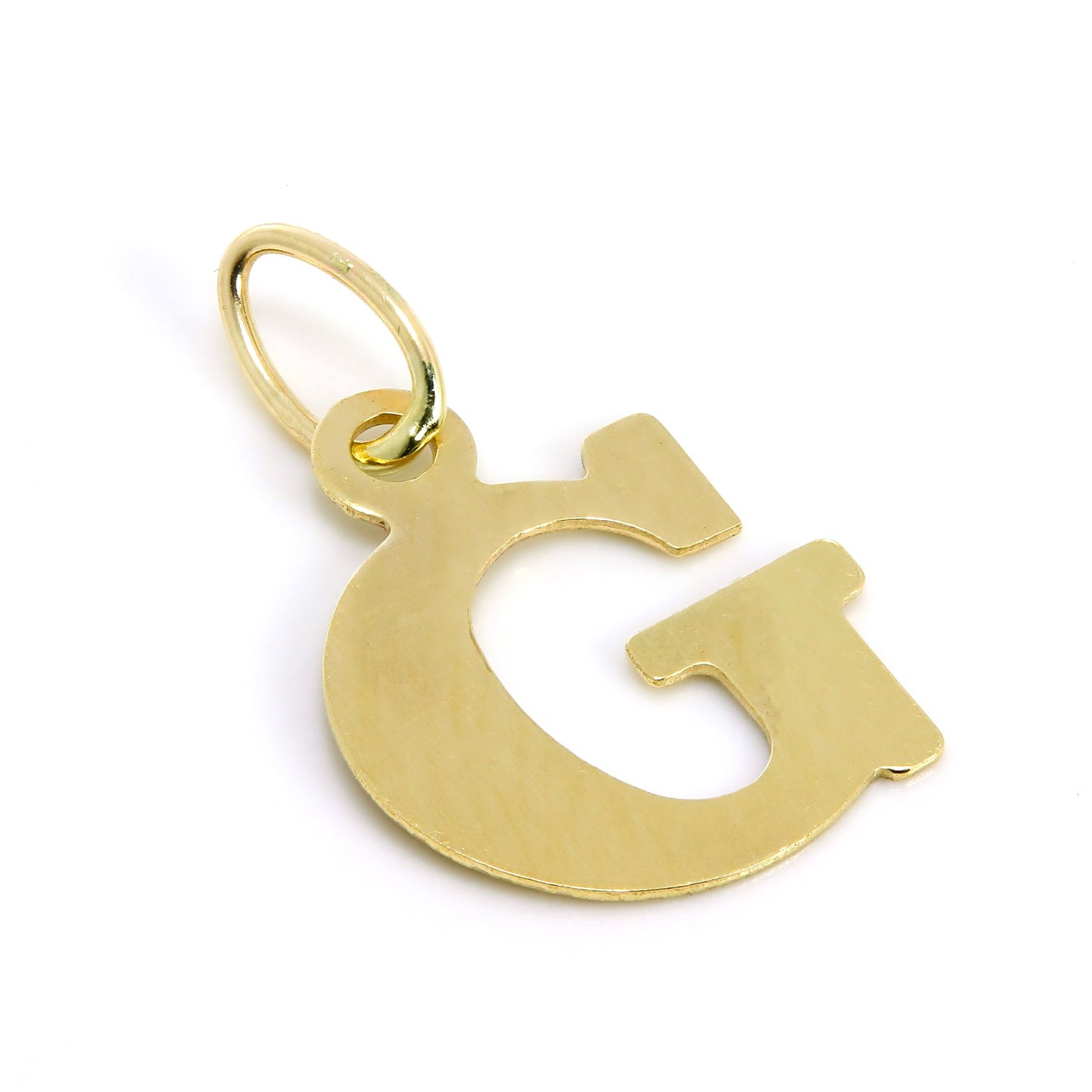 Breloques légères en or 9 carats avec initiales de A à Z