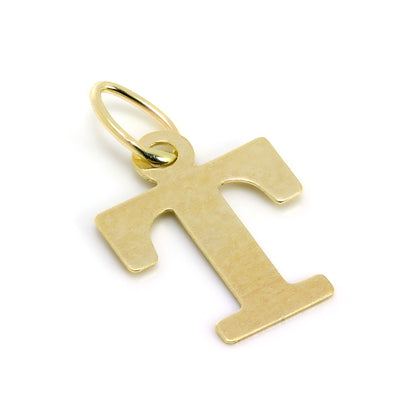 Breloques légères en or 9 carats avec initiales de A à Z