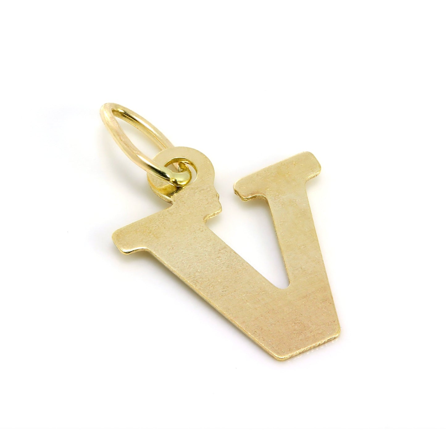 Breloques légères en or 9 carats avec initiales de A à Z