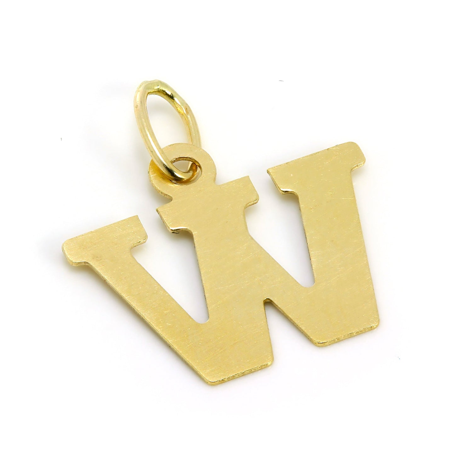 Breloques légères en or 9 carats avec initiales de A à Z