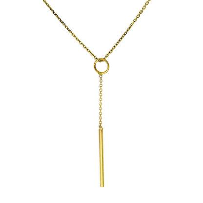 Collier pendentif goutte en or 9 carats de 40 à 50 cm