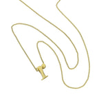 Collier avec pendentif minuscule lettre R en or 9 carats, 40 à 50 cm