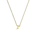 Collier avec pendentif minuscule lettre R en or 9 carats, 40 à 50 cm