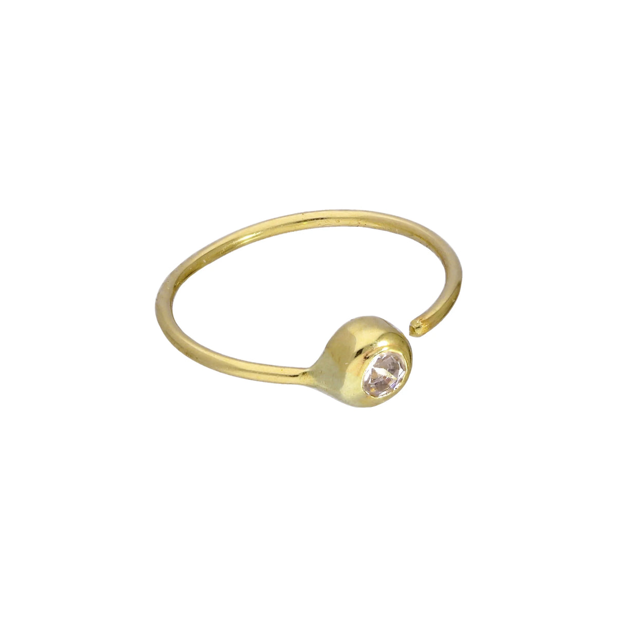Anneau de nez en or 9 carats 23Ga