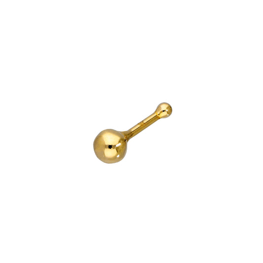 Piercing de nez en or 9 carats 22Ga