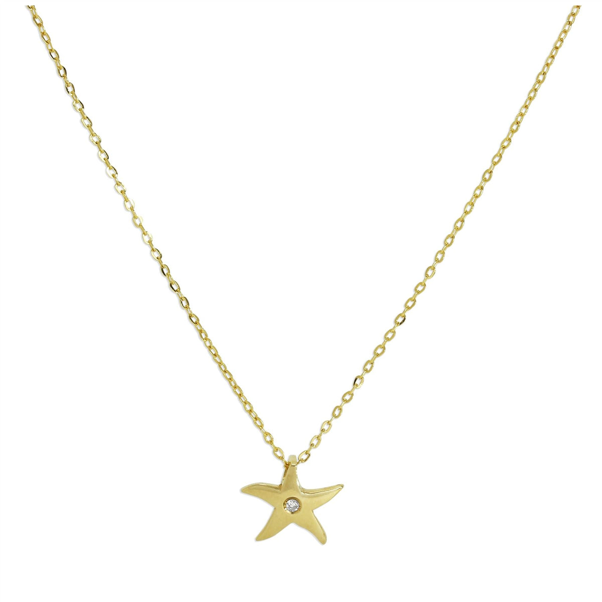 Collier gourmette en or 9 carats et diamants véritables, 40 cm