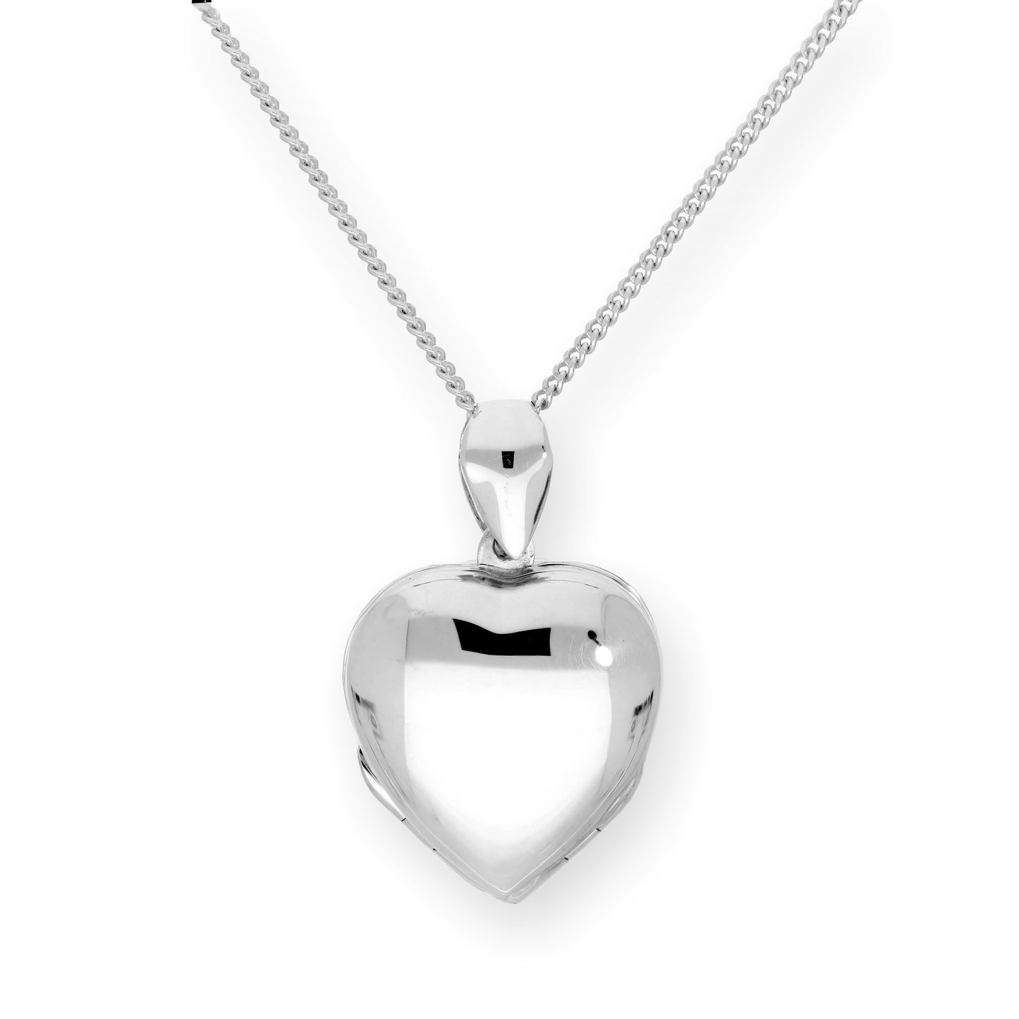 Médaillon familial en argent sterling avec 4 photos gravées en forme de cœur sur chaîne de 40 à 61 cm