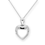 Médaillon familial en argent sterling avec 4 photos gravées en forme de cœur sur chaîne de 40 à 61 cm