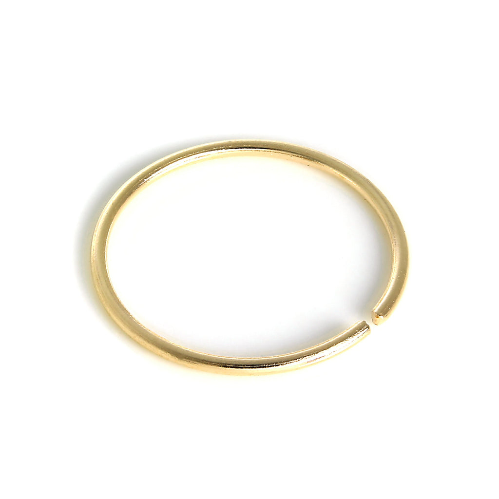 Anneau de nez en or 9 carats de 8 mm