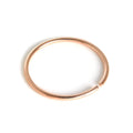 Anneau de nez en or rose 9 carats de 8 mm