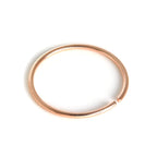 Anneau de nez en or rose 9 carats de 8 mm