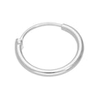 Anneau de nez segmenté en argent sterling 24Ga 12 mm