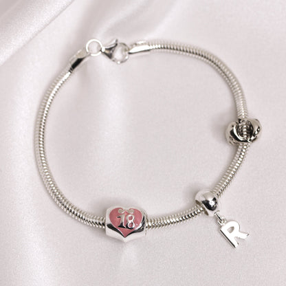 Bracelet serpent en argent sterling de 3 mm - 7,5 pouces