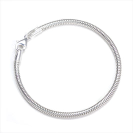 Bracelet serpent en argent sterling de 3 mm - 19 cm
