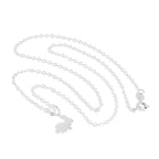 Collier pendentif lapin en argent sterling