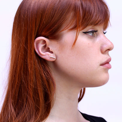 Boucles d'oreilles à tige en argent sterling
