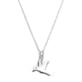 Pendentif colibri en argent sterling