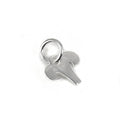 Petites breloques en argent sterling avec symboles du zodiaque 2D