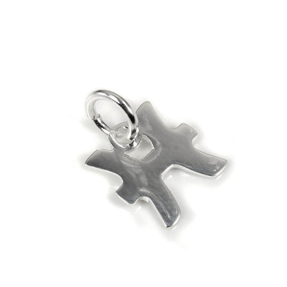 Petites breloques en argent sterling avec symboles du zodiaque 2D