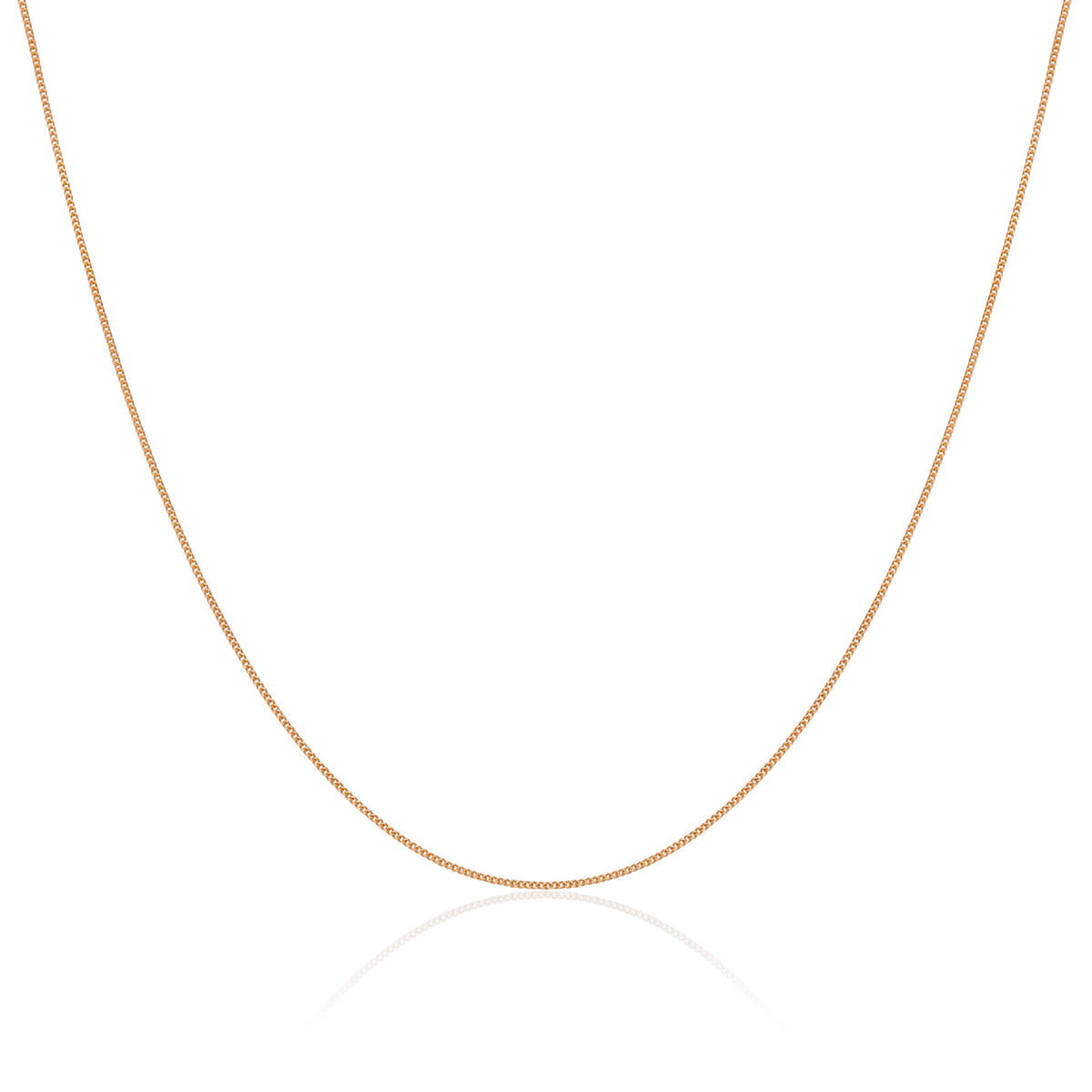 Chaîne gourmette en argent sterling plaqué or et diamants fins