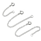 Rallonge de chaîne en argent sterling de 5 à 10 cm