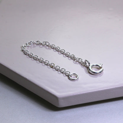 Rallonge de chaîne en argent sterling de 5 à 10 cm
